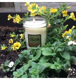 Trade roots Oak Lane Soaps, Blue Sage Candle