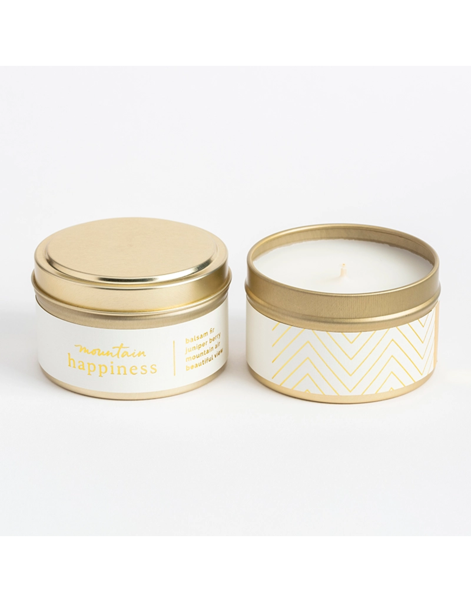 Happiness Candle Travel Tins, 4 oz
