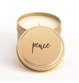 Peace Candle, Travel Tin, 4oz