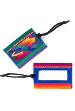 Trade roots Rainbow Zig Zag Luggage Tag, Guatemala