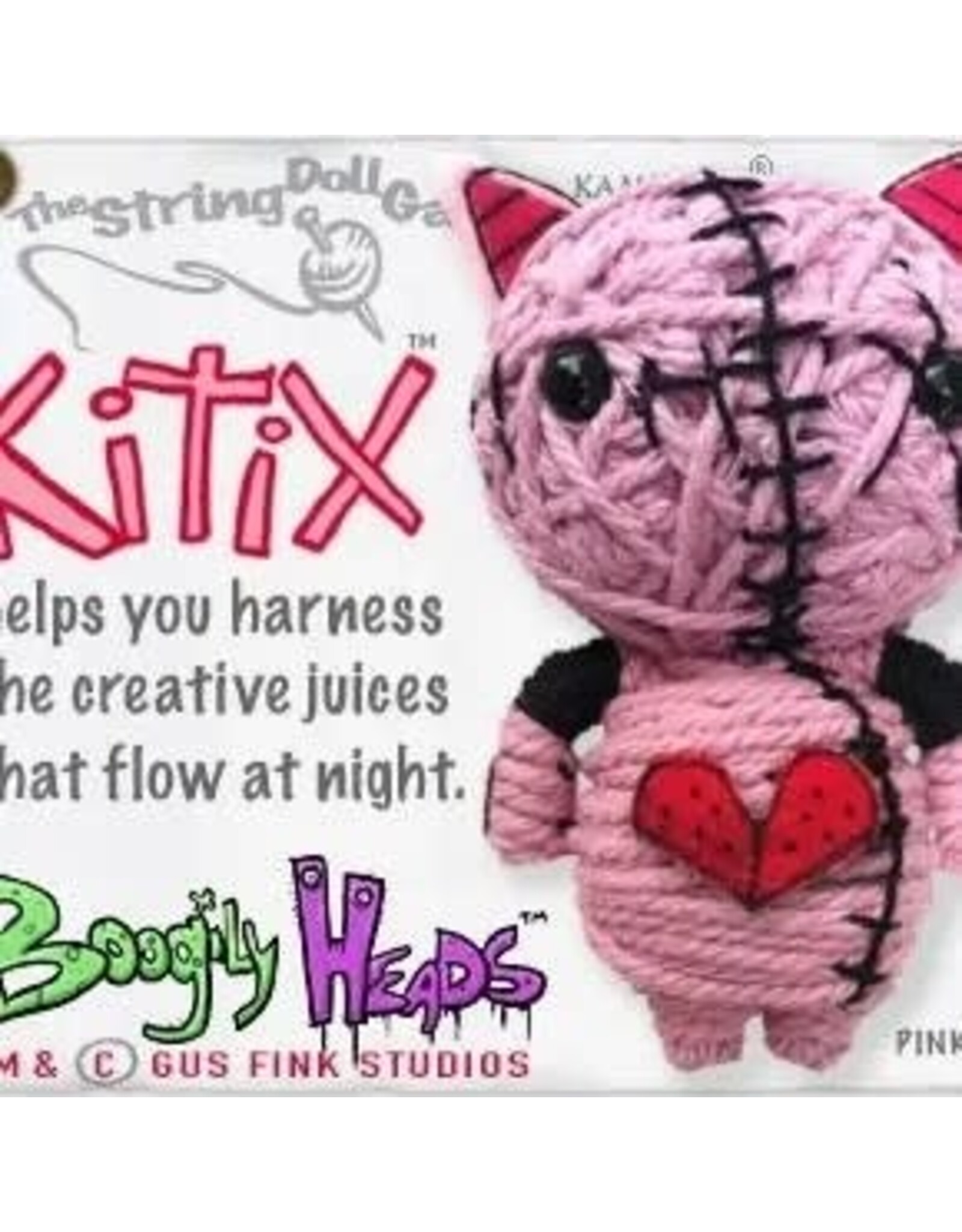 Kitix String Doll Keychain