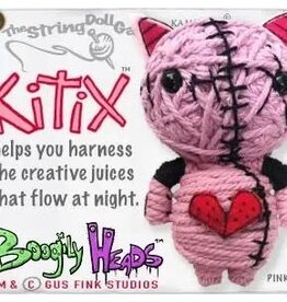 Kitix String Doll Keychain