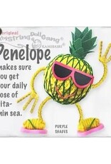 Penelope the Pineapple String Doll Keychain