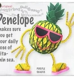 Penelope the Pineapple String Doll Keychain
