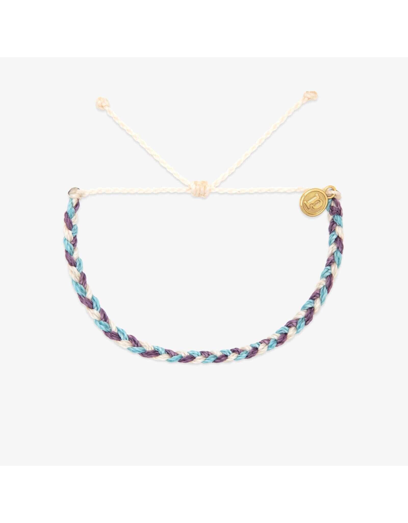 Trade roots Pura Vida, Mini Multi Braided Bracelet, PKYP