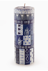Hamsa Pillar Candle,  3" x 8"