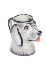 upavim Stoneware Dog Mug, Guatemala