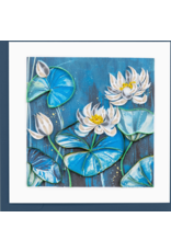 Trade roots Lotus Pond Quilling Card, Vietnam