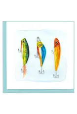 Fishing Lure Quilling Card, Vietnam