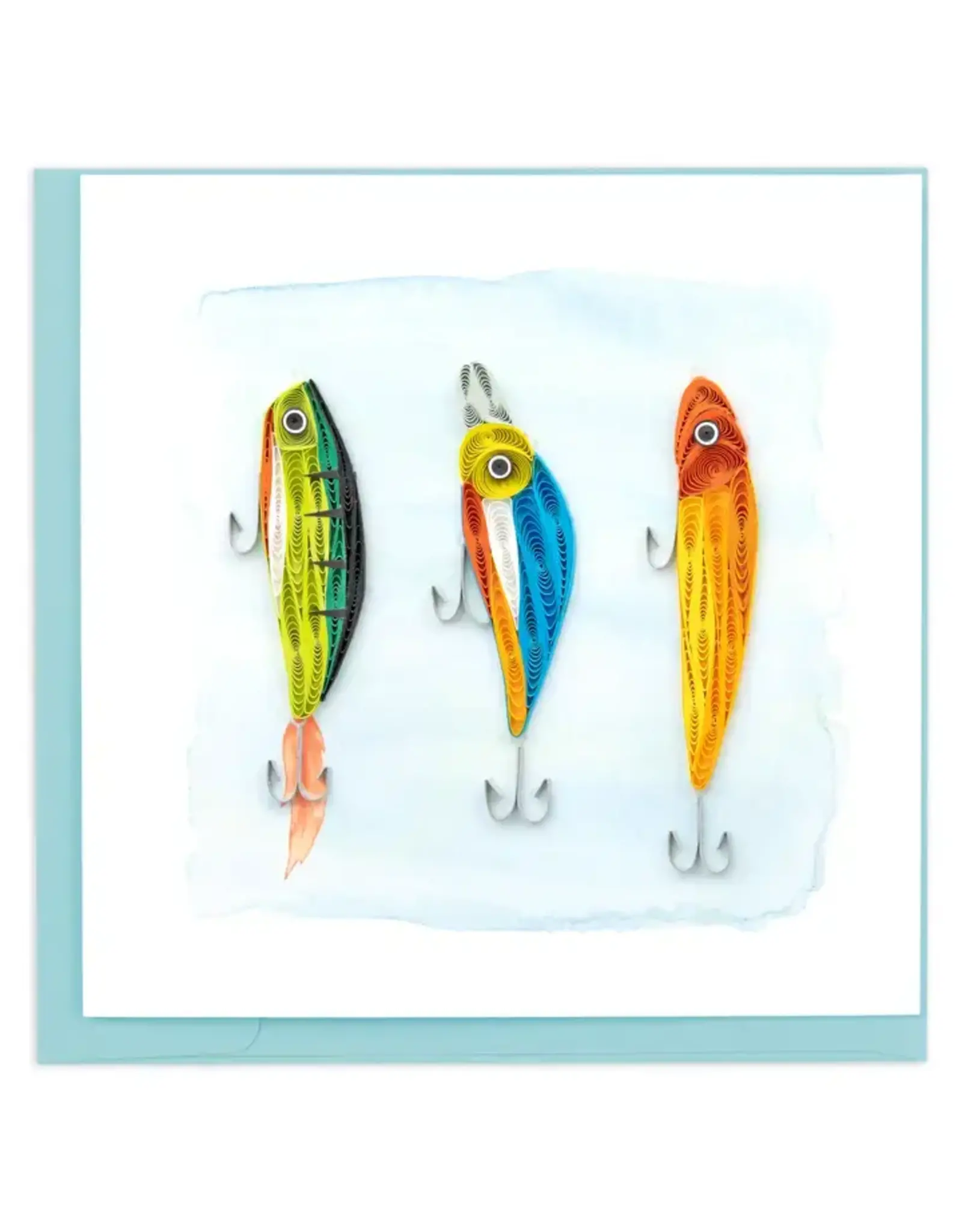 Fishing Lure Quilling Card, Vietnam
