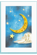 Moon & Stars Gift Enclosure Mini Card, Vietnam
