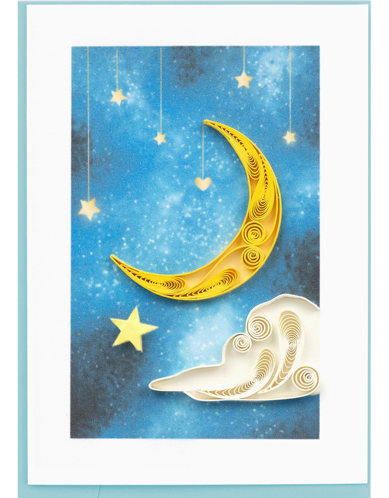 Moon & Stars Gift Enclosure Mini Card, Vietnam