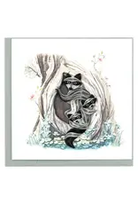 Raccoon Tree Quilling Card, Vietnam