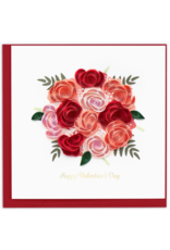 Trade roots Valentine's Day Bouquet Quilling Card, Vietnam