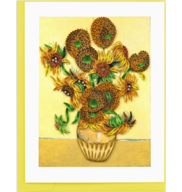 Quilled Sunflowers Van Gogh, Artist Series, Vietnam