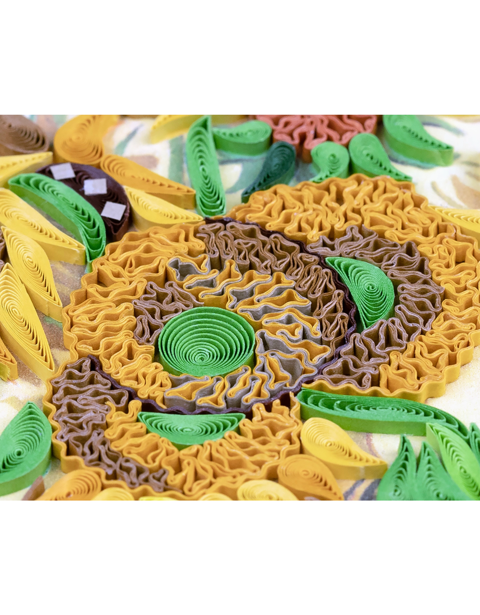 Quilled Sunflowers Van Gogh, Artist Series, Vietnam