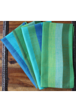 India, 16 x 16 Cotton Napkins Rainfall