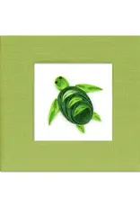 Trade roots Sea Turtle Sticky Notebook Cover Quilled, Vietnam