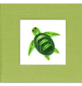 Trade roots Sea Turtle Sticky Notebook Cover Quilled, Vietnam