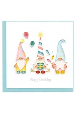 Trade roots Birthday Gnomes Quilling Card