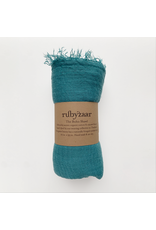 Trade roots Boho Scarf - Turquoise