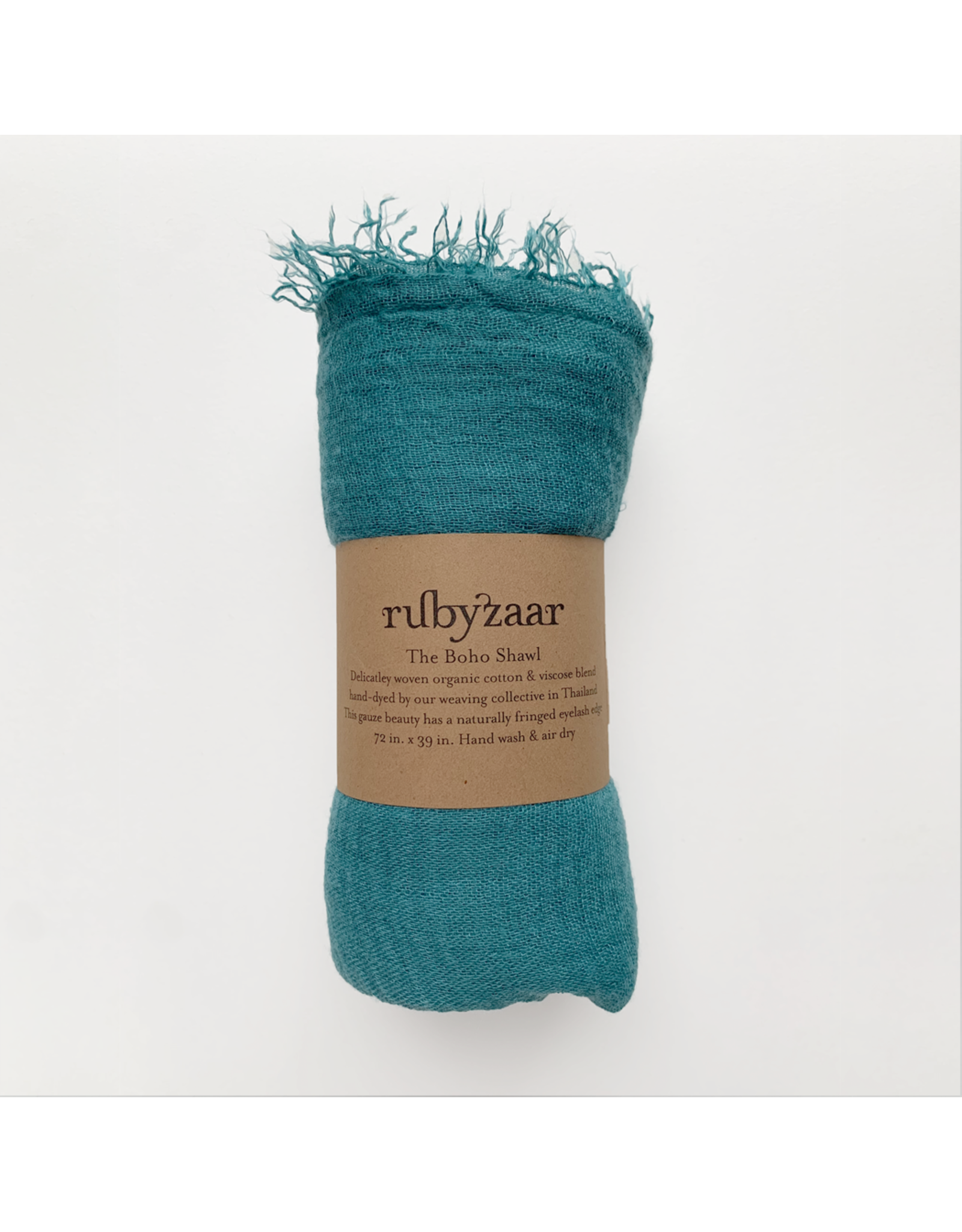 Trade roots Boho Scarf - Turquoise