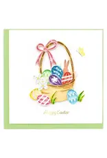 Easter Basket Quilling Card, Vietnam Easter Basket Quilling Card, Vietnam