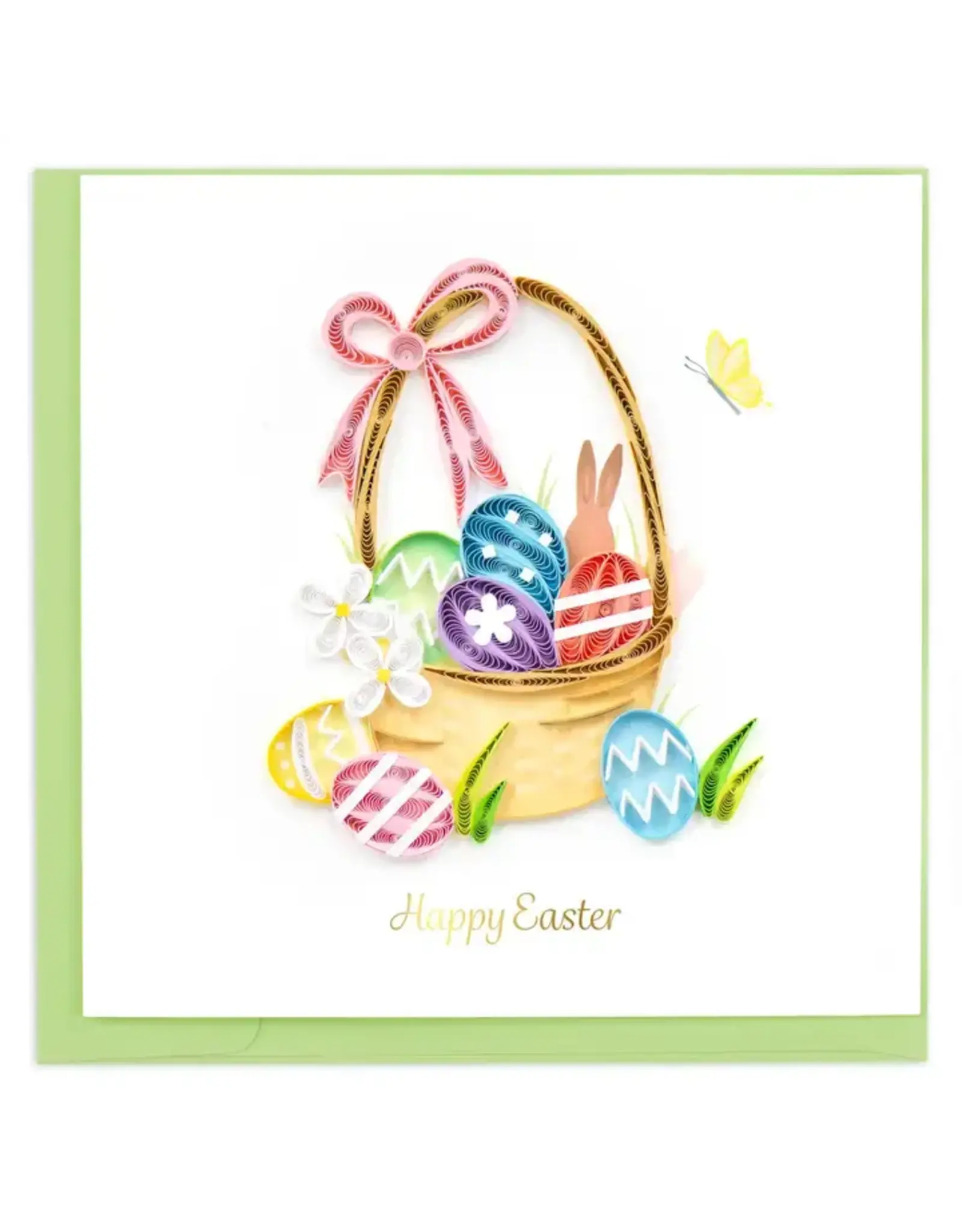Easter Basket Quilling Card, Vietnam