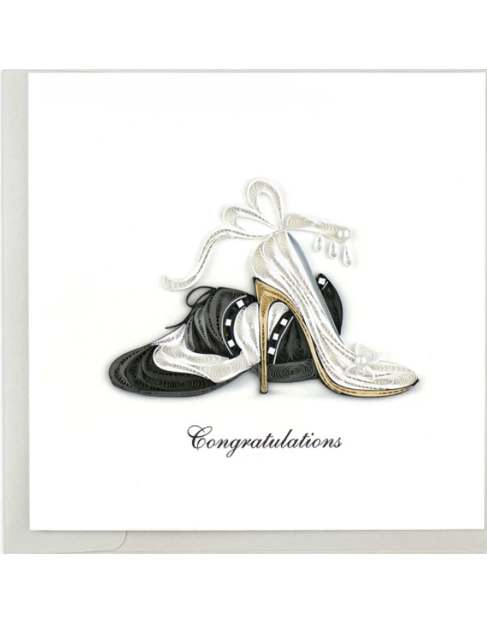 Trade roots First Dance Quilling Card