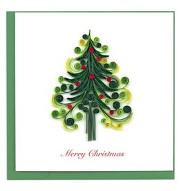 Trade roots Christmas Tree Quill Card Trade roots Christmas Tree Quill Card