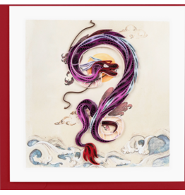 Trade roots Dragon Quilling Card, Vietnam