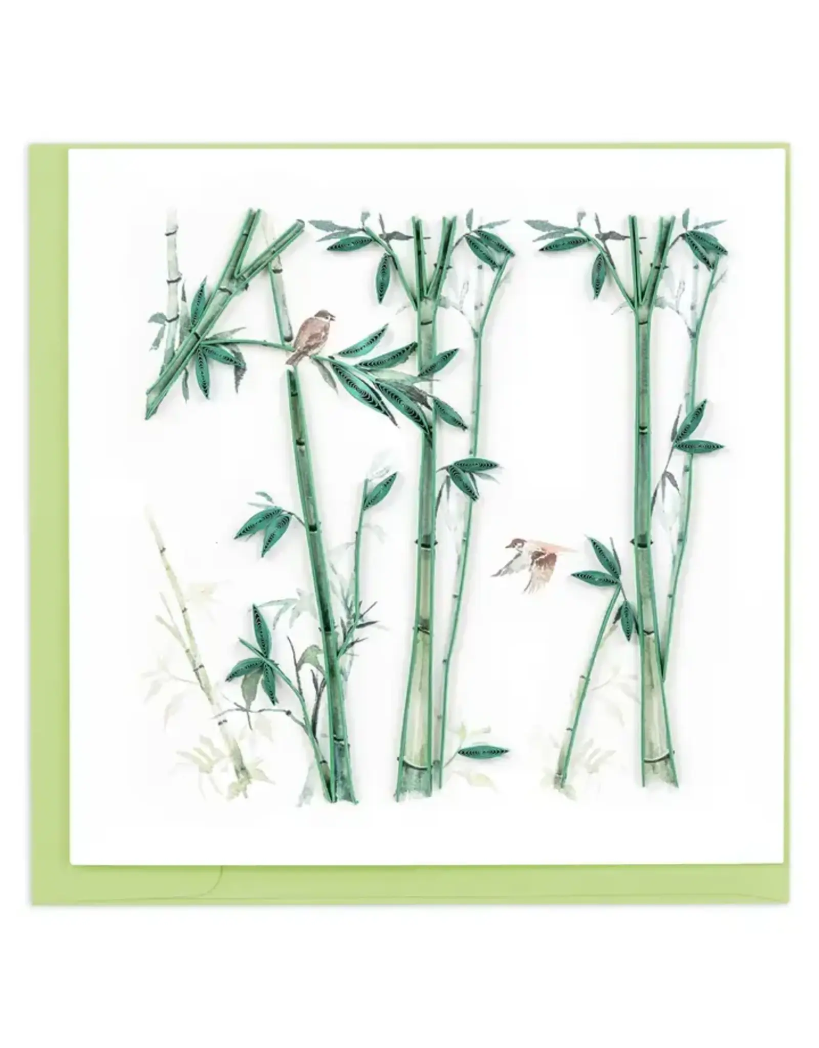 Bamboo and Birds Quilling Cards, Vietnam