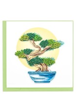 Trade roots Bonsai Tree Quilling Card