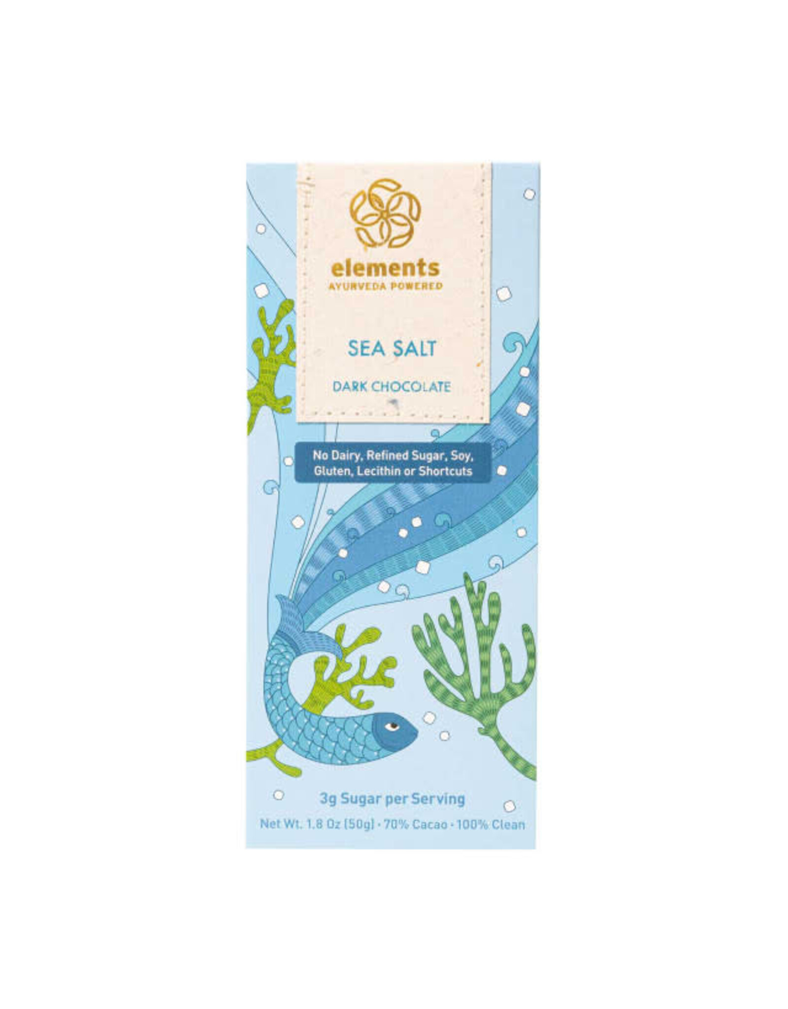 Sea Salt Dark Chocolate, Ghana