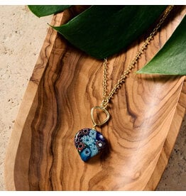 Raza Murano Millefiori Pendant Necklace