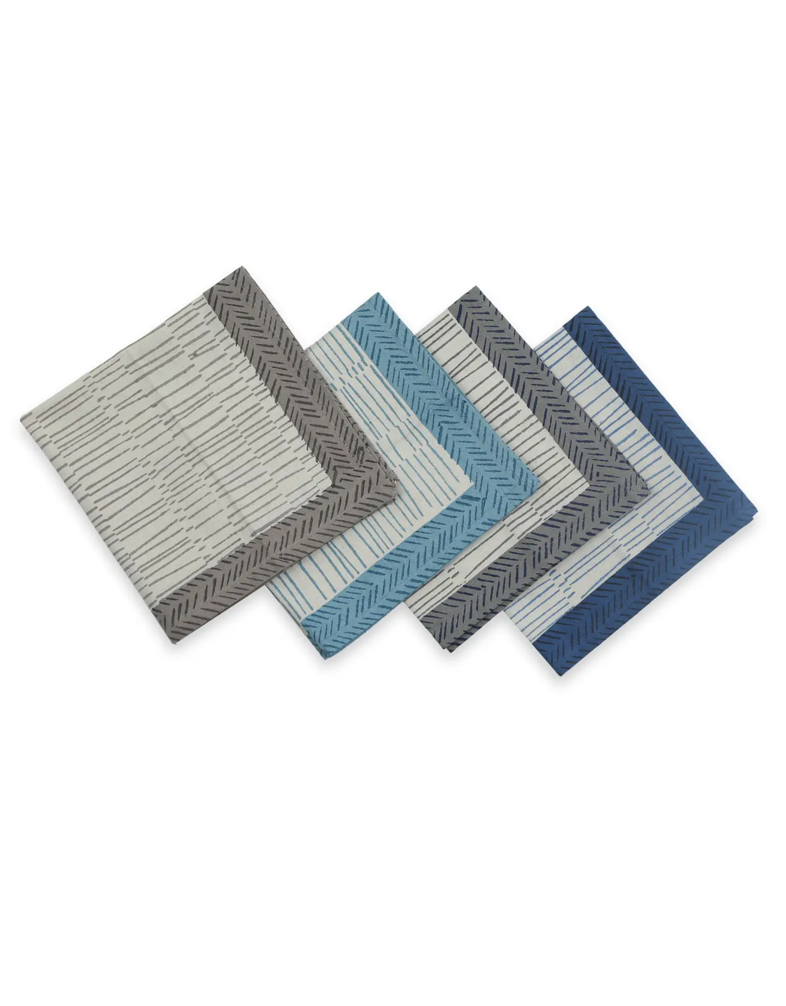 Tea Break Reverie Napkins, Set of 4, India