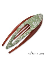 Large Arch Lichen Hair Clip, Thailand