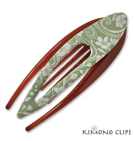 Large Arch Lichen Hair Clip, Thailand