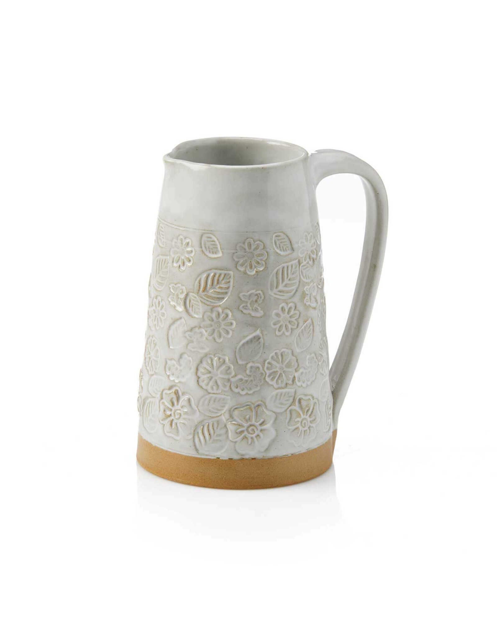 Pressed Blossom Pitcher
