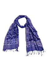 Batik  Cotton Scarf, Indonesia, Variety of  COLORS