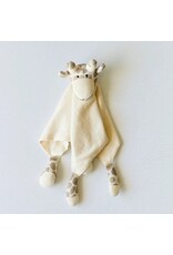 Giraffe - Organic Baby Lovey Security Blanket Cuddle Cloth, India
