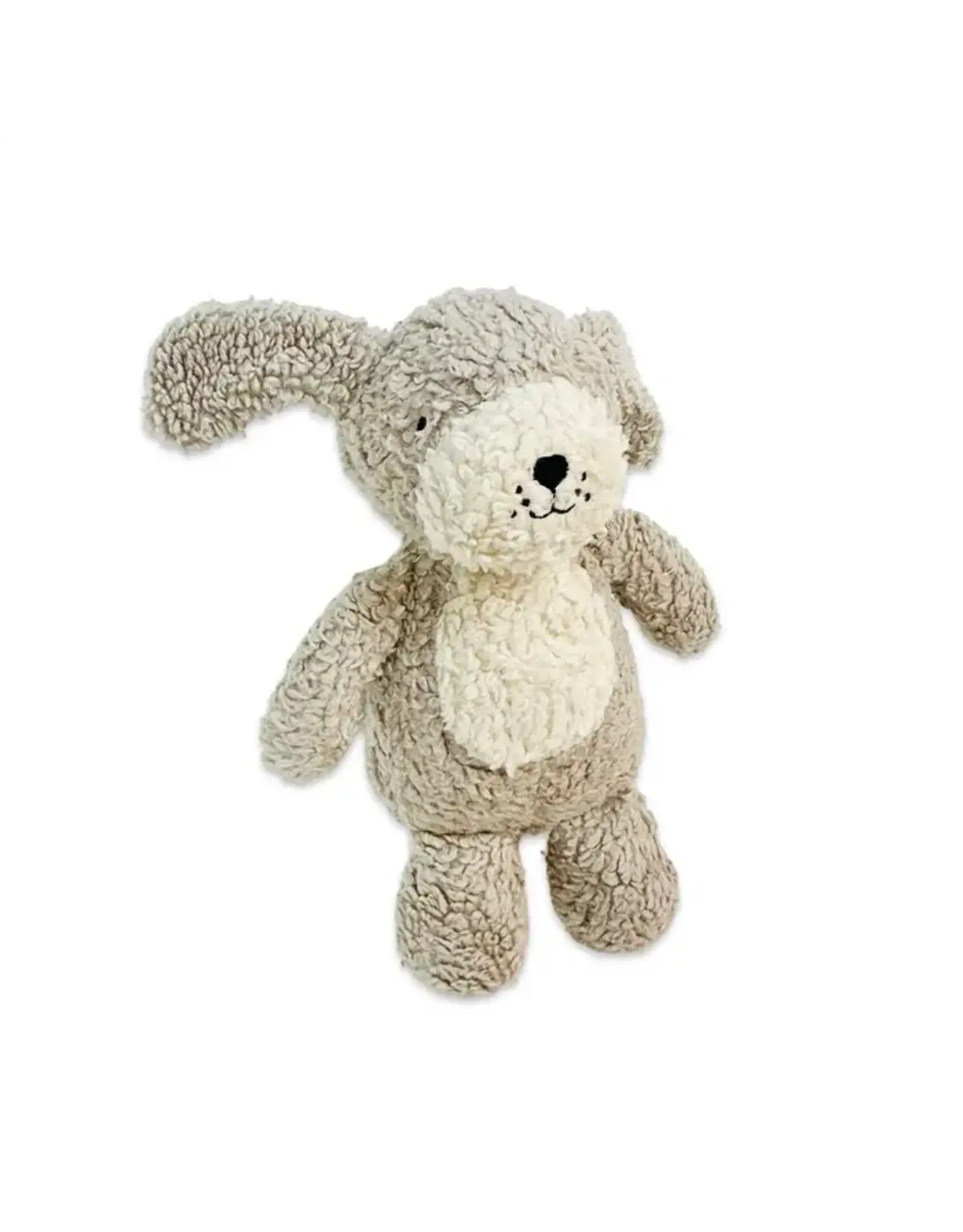 Rocky Lil Dog Sherpa Knit Stuffed Animal Soft Toy (Organic), India