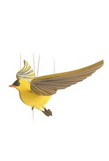 American Goldfinch Bird Flying Mobile