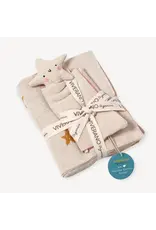 Stars Baby Jacquard Knit Blanket & Lovey Gift Set (Organic), India