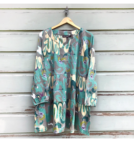 Roshi Tunic Swoosh Teal, India