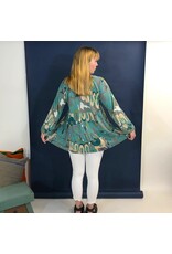 Roshi Tunic Swoosh Teal, India