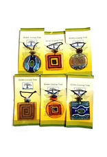 Trade roots Abstract Glass Necklaces