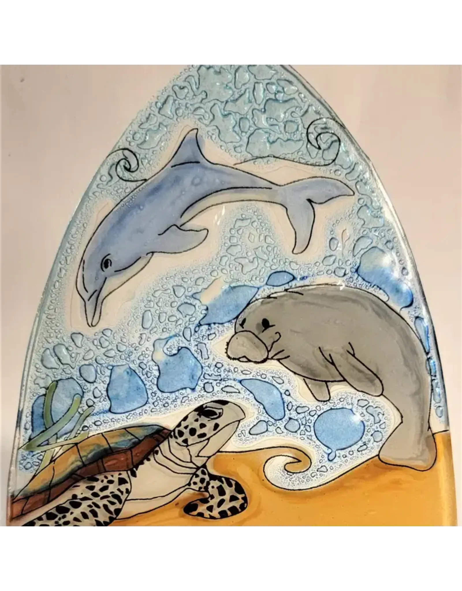 Manatee, Turtle, Dolphin  Night LIght, Ecuador