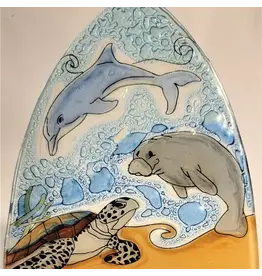 Manatee, Turtle, Dolphin  Night LIght, Ecuador