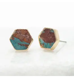 Desert Sky Studs in Copper